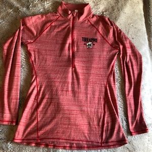 Terrapins zip front top
